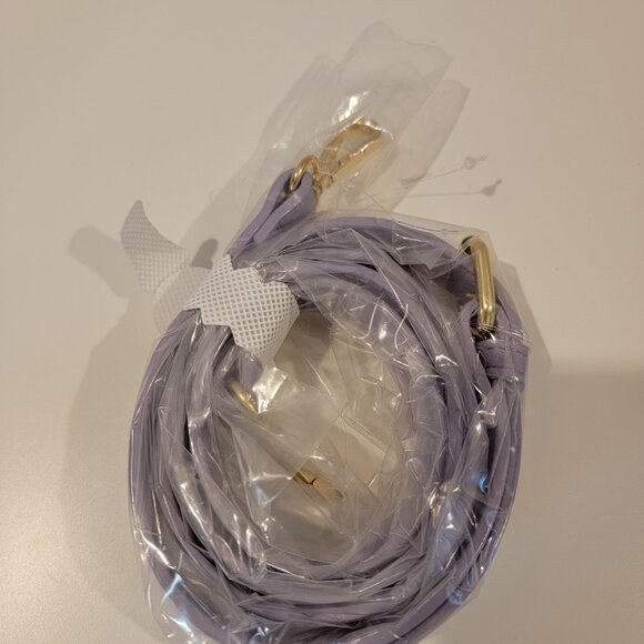 Imoshion USA Lavender Floral Satchel Bag | Vegan Leather | NWT - Picture 6 of 15